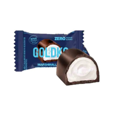 Bombom Zero Acucar Goldko 11,5g Marshm.70%cacau
