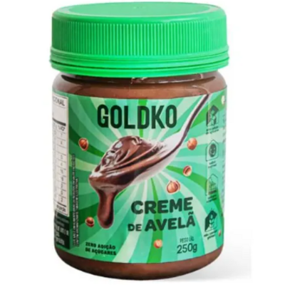Creme Avela Zero Acucar Goldko 250g Pote