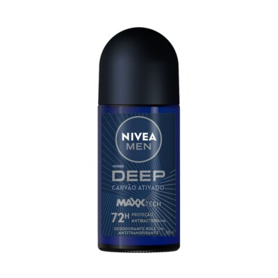 Desod.roll-on Nivea 50ml Carvao Ativado
