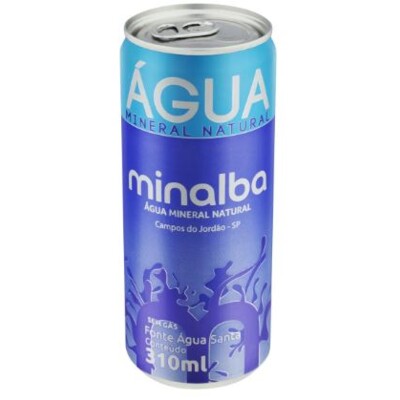 Agua Mineral Minalba 310ml S/gas Lata