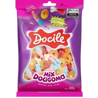 Bala de Goma Docile 90g Mixdocigoma