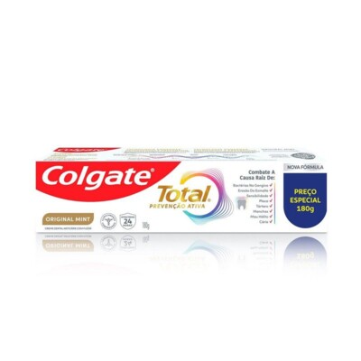 Creme Dental Colgate Total 180g Mint