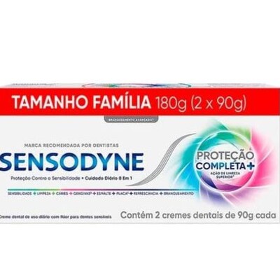 Creme Dental Sensodyne 90g 2pack Prot.completa