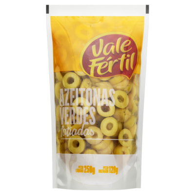 Azeitona Verde Vale Fertil 120g Fatiada