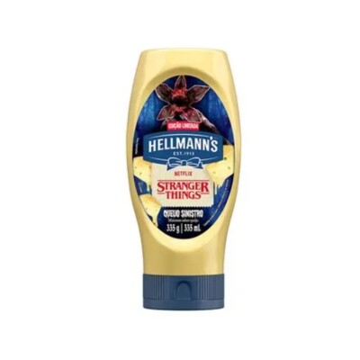 Maionese Hellmanns 335g Queijo Sinistro