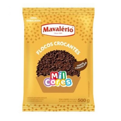 Flocos Mil Cores Mavalerio 120g Chocolate
