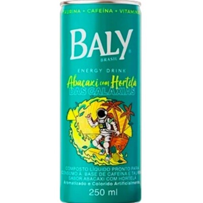 Energetico Baly 250ml Abacaxi/hortela