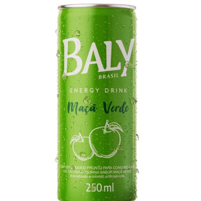 Energetico Baly 250ml Maca Verde