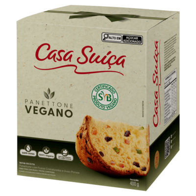 Panettone Casa Suica 400g Vegano