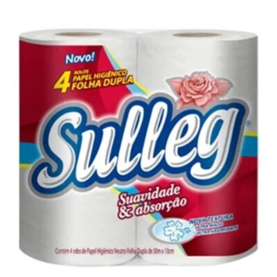 Papel Hig.sulleg 20m 4rolos Folha Dupla