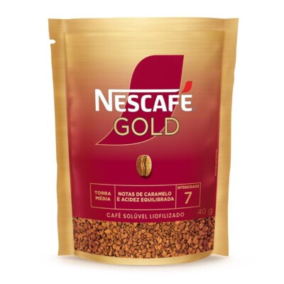 Cafe Soluvel Nescafe 40g Gold Intensid.7