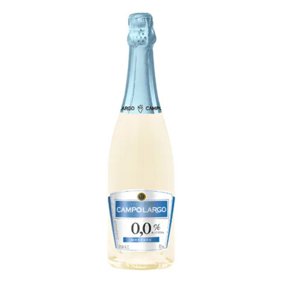 Espumante Campo Largo 750ml Zero Alcool