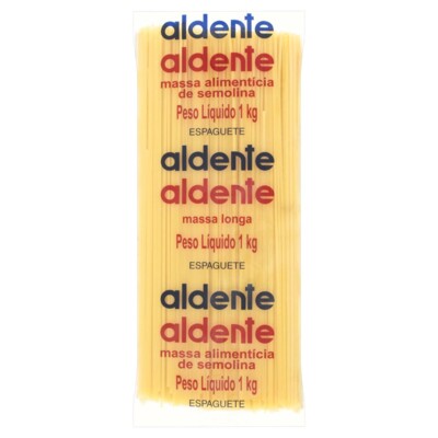 Macarrao Aldente Piraque 1kg Espaguete