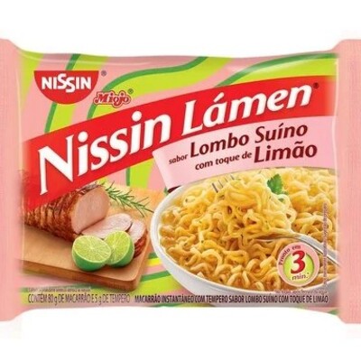 Macarrao Inst.nissin Lamen 85g Lomb.sui./limao