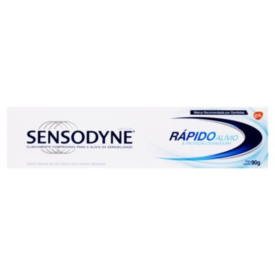 Creme Dental Sensodyne 90g Rapido Alivio