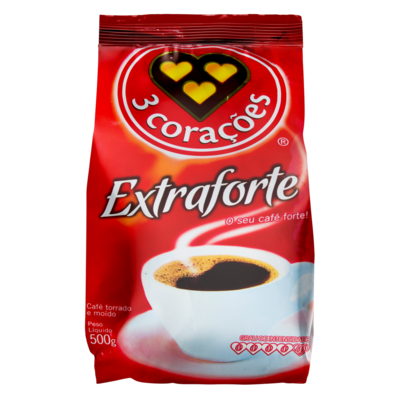 Cafe 3 Coracoes 500g Extra Forte