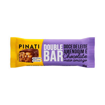 Barra Double Bar Pinati 35g Doce de Leite