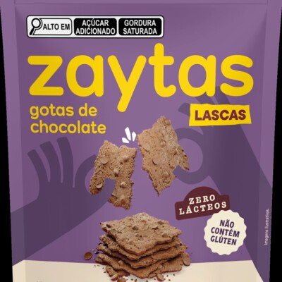 Biscoito S/glut.zaytas 80g Gotas Chocolate