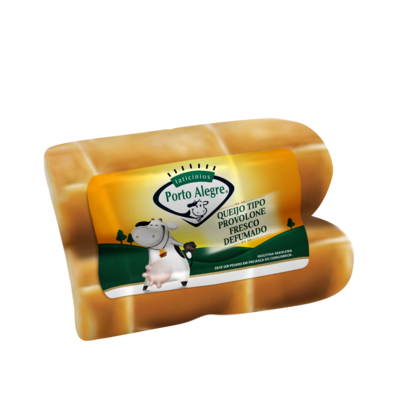 Queijo Provolone Porto Alegre Kg Mat.def.fatiado