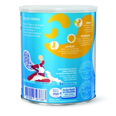 Composto Lacteo Molico 330g Fibras