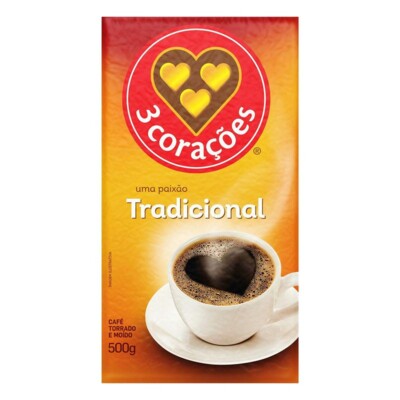 Cafe 3 Coracoes 500g Vacuo Trad.