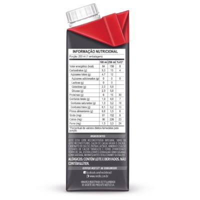 Bebida Lact.nescau Protein 250ml Zero Lactose