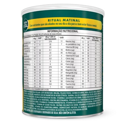 Suplemento Alim.nestle Vital 360g Baunilh.mat.40+