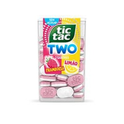 Drops Tic Tac Two 38,5g Limao&framboesa