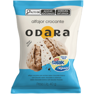 Alfajor Crocante Odara 40g Galak/negresco