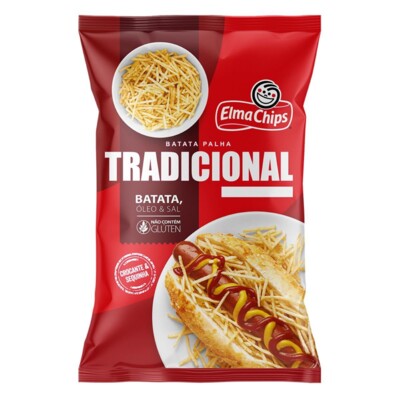 Batata Palha Elma Chips 360g Tradicional