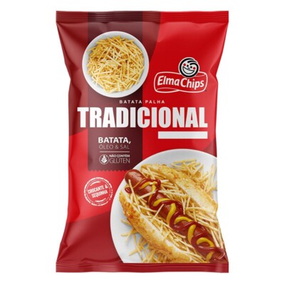 Batata Palha Elma Chips 190g Tradicional
