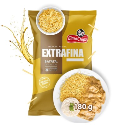 Batata Palha Elma Chips 180g Ext.fina