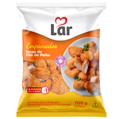 Iscas de Frango Lar 700g