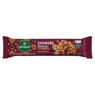 Cookie Maltado Piraque 80g Caramelizado