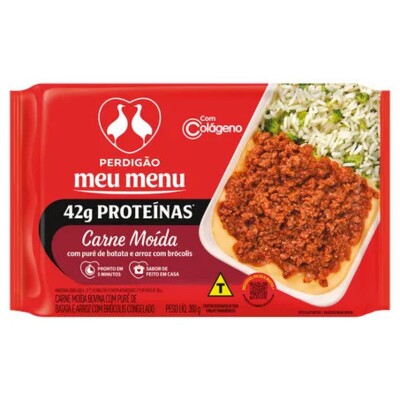 42g Protein.meu Menu Perdigao 300g Carne Moida