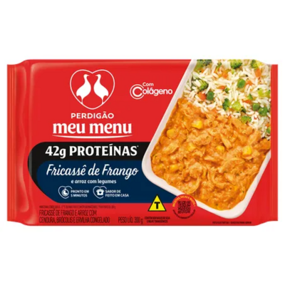 42g Protein.meu Menu Perdigao 300g Fricassse Frang