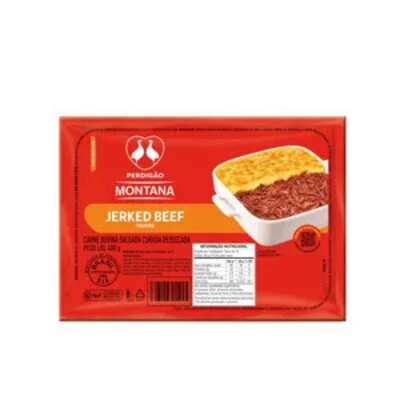 Jerked Beef Bov.perdigao 400g Traseiro