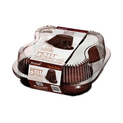 Petit Gateau Raffinee 4x80g Cacau Belga