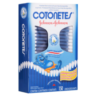 Cotonetes Johnsons 150un Caixa