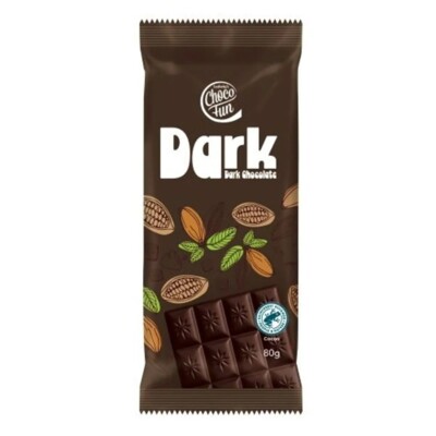 Chocolate Choco Fun 80g Meio Amargo