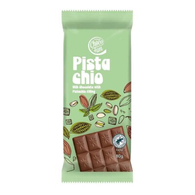 Chocolate Choco Fun 80g Ao Lei.pistache