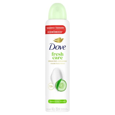 Desod.aerossol Dove 250ml Pepino/cha Verd