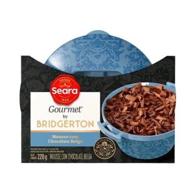 Mousse Seara Gourmet 220g Chocolate Belga