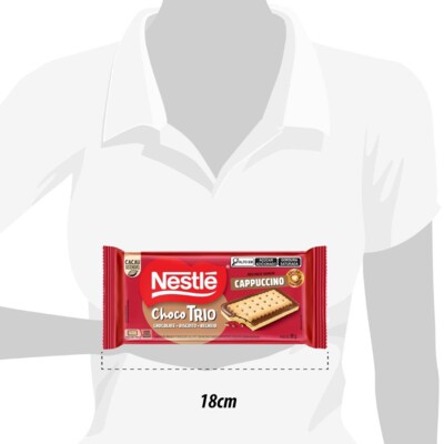 Chocotrio Nestle 90g Cappuccino