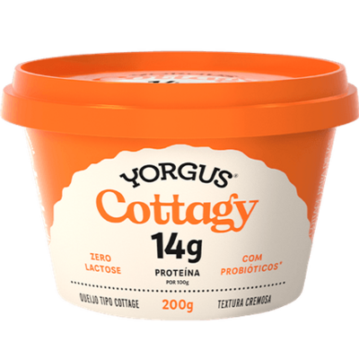 Queijo Yorgus Cottagy 200g Z.lact.pote