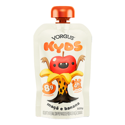 Iogurte Integral Yorgus Kyds 100g Maca/banana