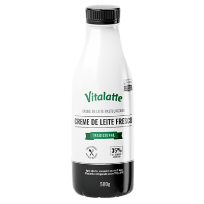 Creme de Leite Vitalatte 500g Fresco