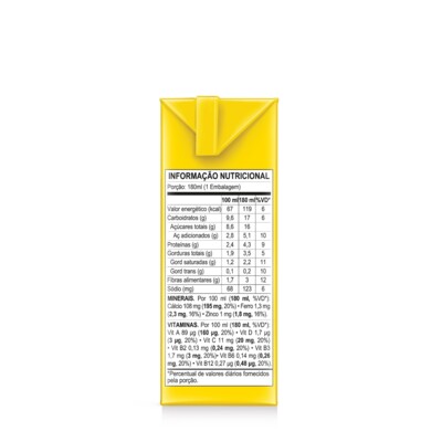 Bebida Lact.ninho Cremosinho 180ml Shake de Ninho