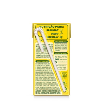 Bebida Lact.ninho Cremosinho 180ml Shake Mor.banan