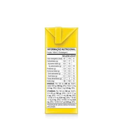 Bebida Lact.ninho Cremosinho 180ml Shake Mor.banan